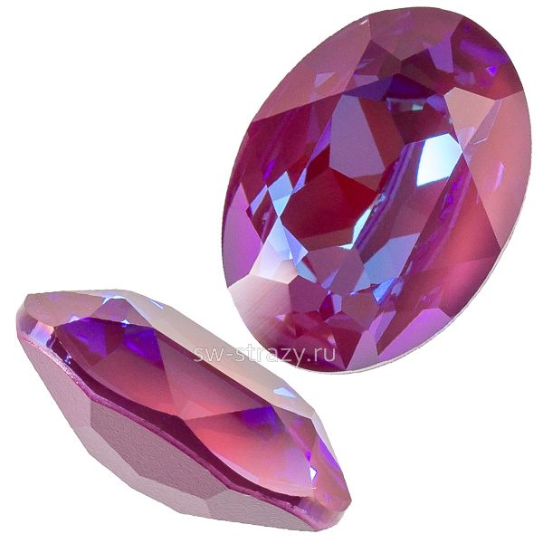 Кристаллы 4120 18x13 mm Crystal Burgundy Delite