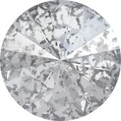 Риволи 1122 14 mm Crystal Silver Patina F