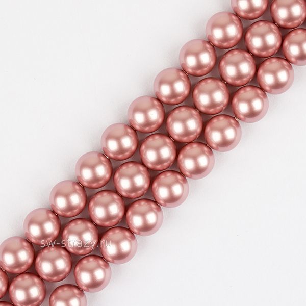 Жемчужины 5810 6 mm Crystal Powder Rose Pearl