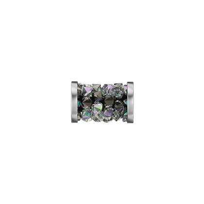 Бусины 5950 8 mm 001 PARSH STEEL
