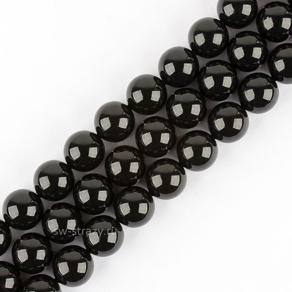 Жемчужины 5810 6 mm Crystal Mystic Black Pearl