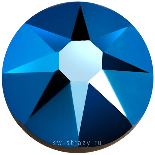 Стразы горячей фиксации 2078 ss 20 Crystal Metallic Blue HF
