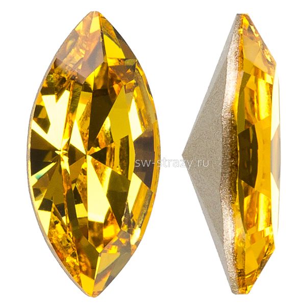 Кристаллы 4228 8x4 mm Light Topaz